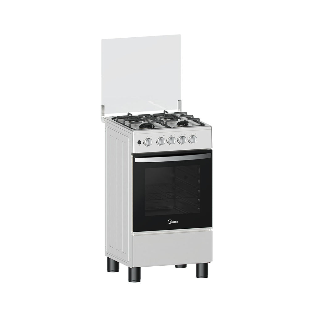 MIDEA 50cm 4 Gas (Inox Silver)