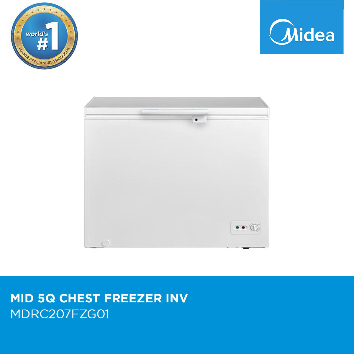 Midea 5 Cu.Ft. Inverter Chest Freezer