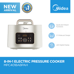 Midea 4L 8-in-1 Pressure Cooker