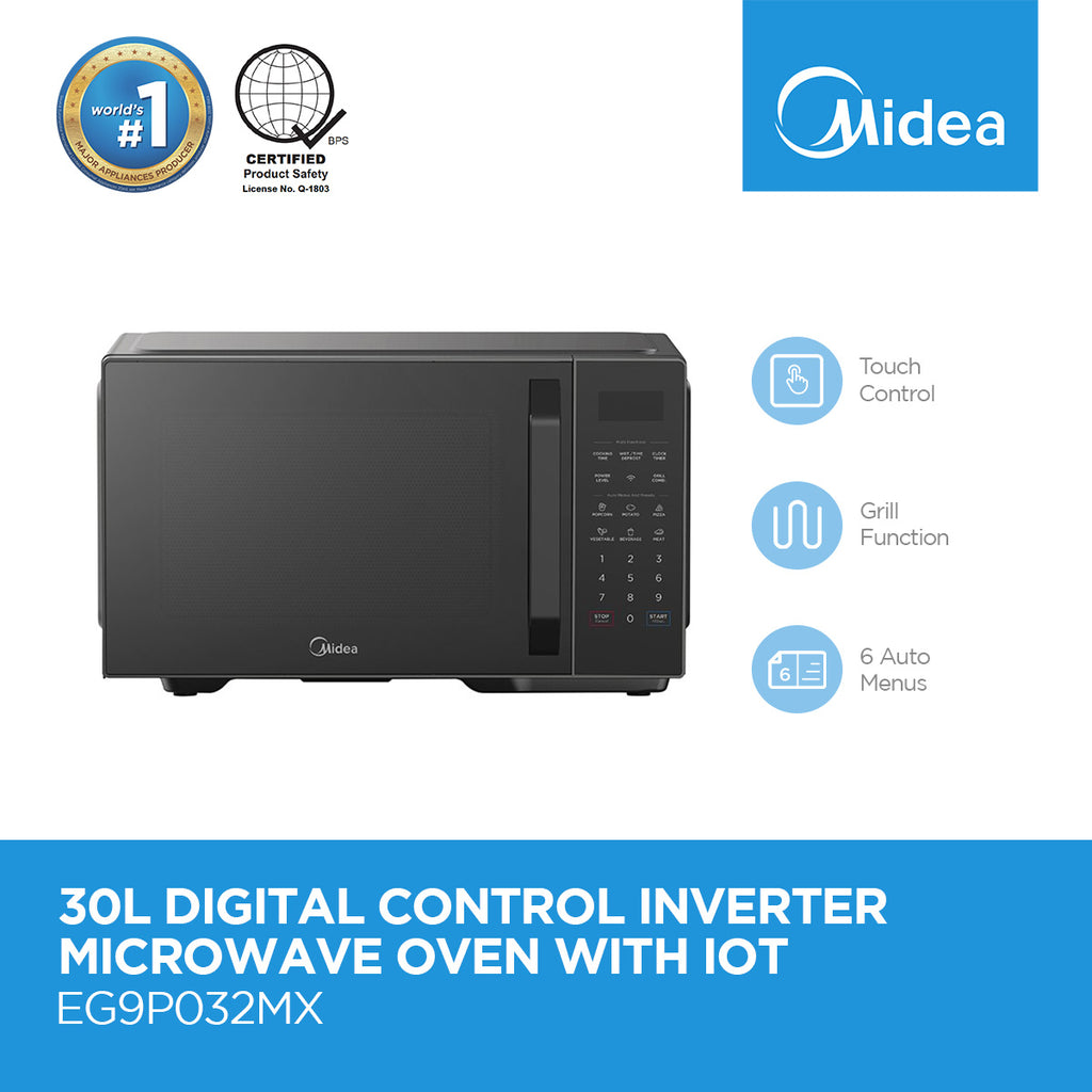 MIDEA Digital Inverter 30L Microwave Oven w/ IOT