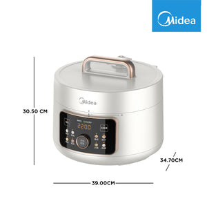 Midea 4L 8-in-1 Pressure Cooker