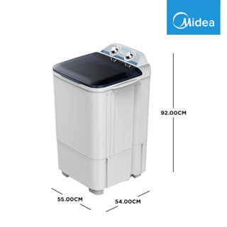 Midea Single Tub Washing Machine 9kg